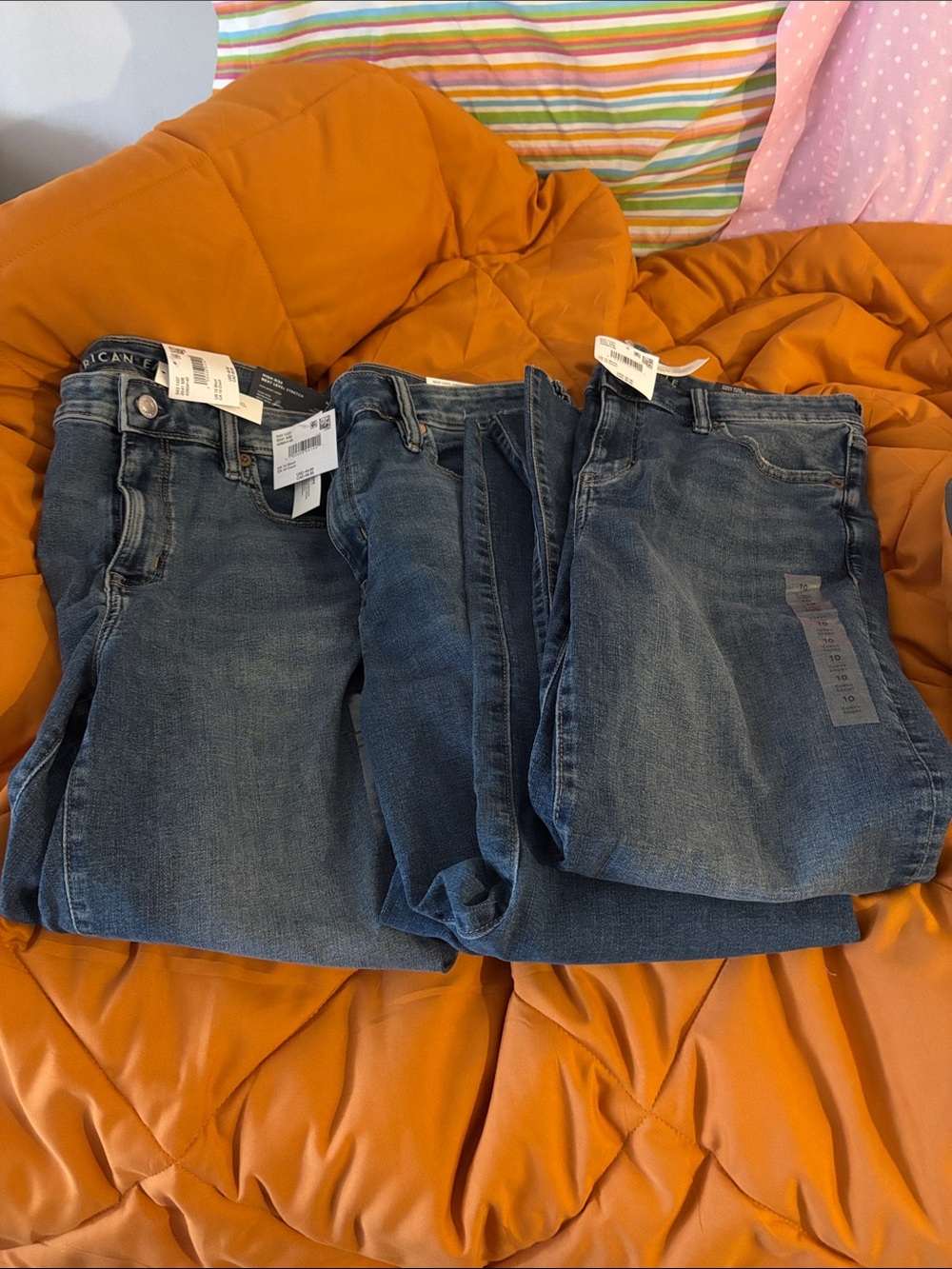 NWT High rise boot crop ram Hem- Short